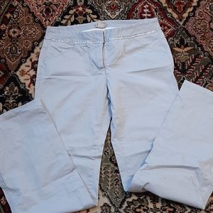 Elevenses dove grey sequin embellished pants